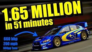 Fastest car for Tokyo WTC600 | Subaru Impreza WRX Gr.B Build | Gran Turismo 7 Easy Money Method