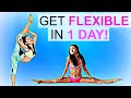 How to get FLEXIBLE in ONE DAY! How to get FLEXIBLE in ONE DAY!