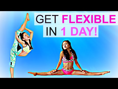 How to get FLEXIBLE in ONE DAY! How to get FLEXIBLE in ONE DAY!