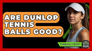 Are Dunlop Tennis Balls Good? - The Racket Xpert