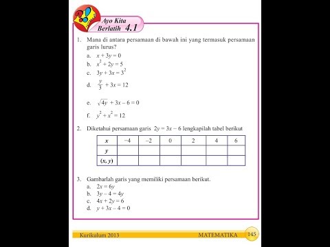 Download 53 Gambar Garis Yg Memiliki Persamaan 3Y-4=4Y  Gratis HD