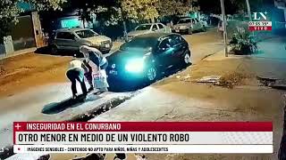 Isidro Casanova: un nene de tres años quedó en el medio de un robo