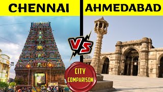 Chennai VS Ahmedabad | City Comparison UNBIASED 2024 | Metro, Airport, GDP, Economy, etc.