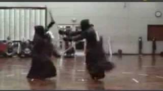 Técnica - Combate Kenjutsu - Instituto Cultural Niten