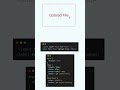 File Upload in HTML & CSS