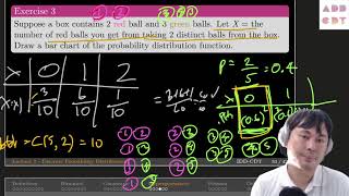 Prob and Stat - Lecture 07 part 4: Hypergeometric Distribution