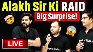 Alakh Sir Ki RAID IN LIVE CLASS😱|Alakh Sir Ki RAID IN LIVE CLASS|Pankaj Sir Sachin Sir in Live Class