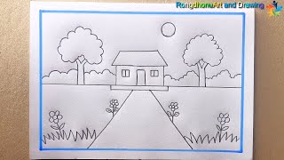 Koushole Drisso aka shikhun 🌳🏠 Learn to draw scenes with technique