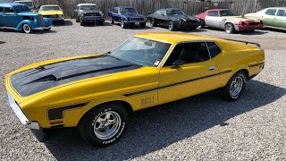 Test Drive 1972 Ford Mustang Mach 1 Fastback SOLD for $13,900 Maple Motors