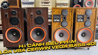 🔥 LOA CERWIN VEGA D9 + VS 150- ÂM THANH BÙNG NỔ TẠI DIỆP HOÀ AUDIO! 🔥