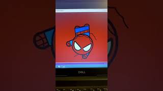Draw Spiderman Using Python Turtle.