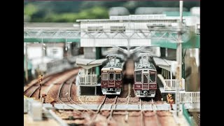 鉄道模型フェスティバル2022　阪急電車 KATOレイアウト