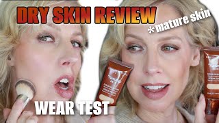 DANESSA MYRICKS YUMMY SKIN TINT REVIEW- wear test- application- mature skin