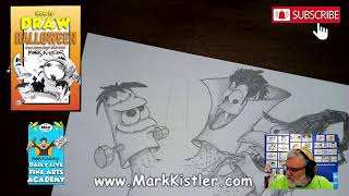 How To Draw Halloween Cool Scary Stuff! Episode 10: Let's draw the Frankenstein finger puppet!