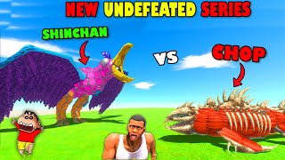 NEW UNDEFEATED SERIES | SHINCHAN vs CHOP BONE SNAKE in Animal Revolt Battle Simulator