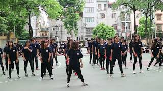 [thptbacha.vn][Khai giảng 2017-2018 BH - ĐĐ]Flashmob 2 lớp cô Tuyên