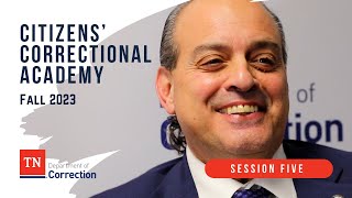 Fall Citizens' Correctional Academy Session Five