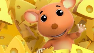 Squeak Squeak Mouse Nursery Rhymes | Children Rhymes | Kids Videos by Farmees