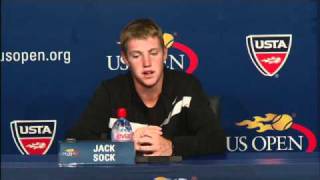 2010 US Open Press Conferences: Jack Sock (First Round)