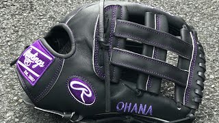 Rawlings custom heart of hide update. Best slowpitch softball infield pattern ever