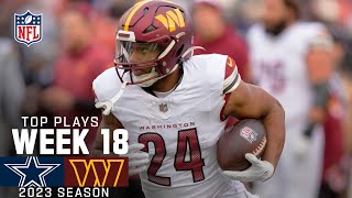 Washington Commanders Highlights vs. Dallas Cowboys | 2023 Regular Season Week 18