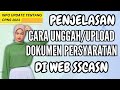 #31 INFO CPNS 2024: PENJELASAN CARA UPLOAD/UNGGAH DOKUMEN PERSYARATAN DI WEB SSCASN