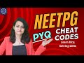 PYQ Cheat codes - FMGE PYQ | Test and discussion | Dr. Nikita Nanwani |  Medsynapse app