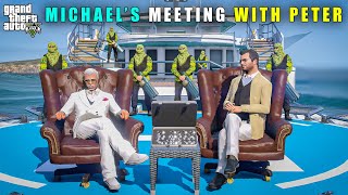 GTA 5 : MICHAEL'S SECRET MEETING WITH PETER || BB GAMING