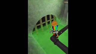 GAME escape papa pizza's pizzeria scary obby roblox #shorts #catgamer