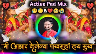 Mi Azad Kelelya Pakharala Lay Sukh Milude Dj | मी आझाद केलेल्या पाखराला | Active Pad Mix Dj Balaji J