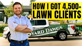 Getting Your First 50 Lawn Care Customers In 2024