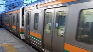 211系5000番台+313系 快速 中津川行 名古屋発車