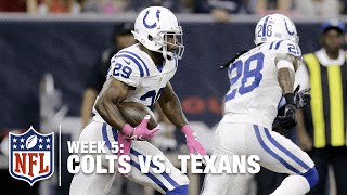 Colts SS Mike Adams Intercepts Arian Foster’s Missed Catch | Colts vs. Texans | NFL