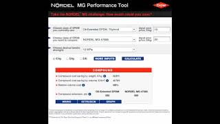 Dow Nordel MG Performance Tool