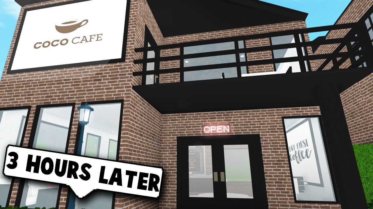 Opening Up A Coffee Shop Renovating Roblox Bloxburg Roblox How To Get ...