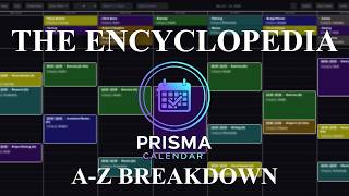 Prisma Calendar — The Complete A-Z Feature Breakdown (Obsidian Plugin)