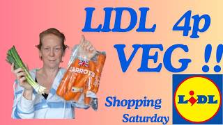 LIDL weekly shop - 4p VEG!!!!