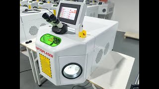 200w Jewelry laser welding machine testing video before shipping