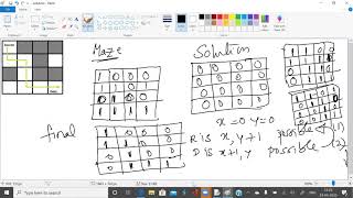 Recursive Backtracking problem - Rat in a Maze