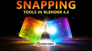 Learn EVERYTHING about SNAPPING tools in Blender 4.