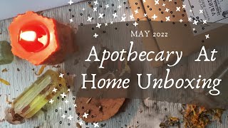 May Apothecary At Home Unboxing || Herbal Subscription Box