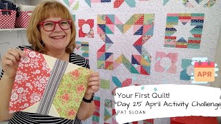 Pat Sloan April 25  Quilt challenge 2020