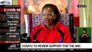 Tripartite Alliance | Cosatu to review support for the ANC