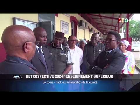 Retrospectives Jt 2024 Enseignement Superieur Rtg Guinee 224 Youtube