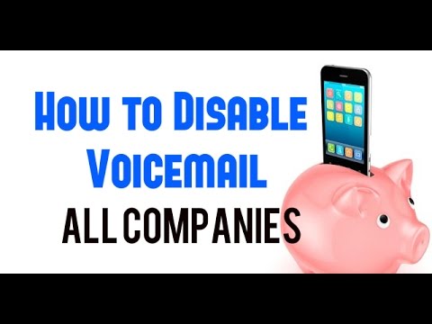 How to disable voicemail easily and simple (all companies) How to disable voicemail easily and simple (all companies)