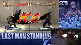 USF4 @ Last Man Standing 2 - PIE Chin (Cody) vs TS Sabin (Dhalsim) [720p/60fps]