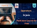 Operators in java | Part- 8 | Java tutorial for free @SoftByte