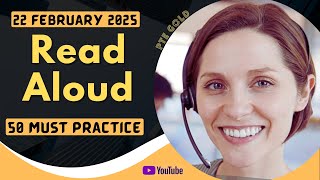 PTE Read Aloud - FEBRUARY 2025 - MUST PRACTICE