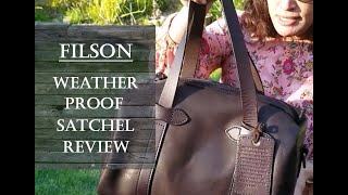 Filson Weatherproof Satchel - Review