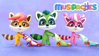 Musipaches 🦝🎵 Aspiradora 😊 Episodio 2 ⭐ Dibujos Animados Divertidos para Bebés